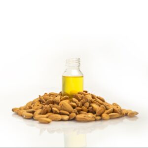 Almond oil use to make beard oil